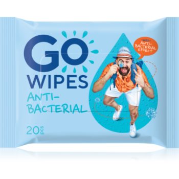 GoWipes Antibacterial Servetele umede cu efect revigorant cu efect antibacterian - imagine 2